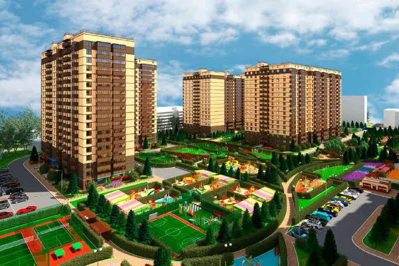 Дизайн и ремонт квартир в ЖК "Сокол на Оганова" от застройщика "Галактика" в Краснодаре