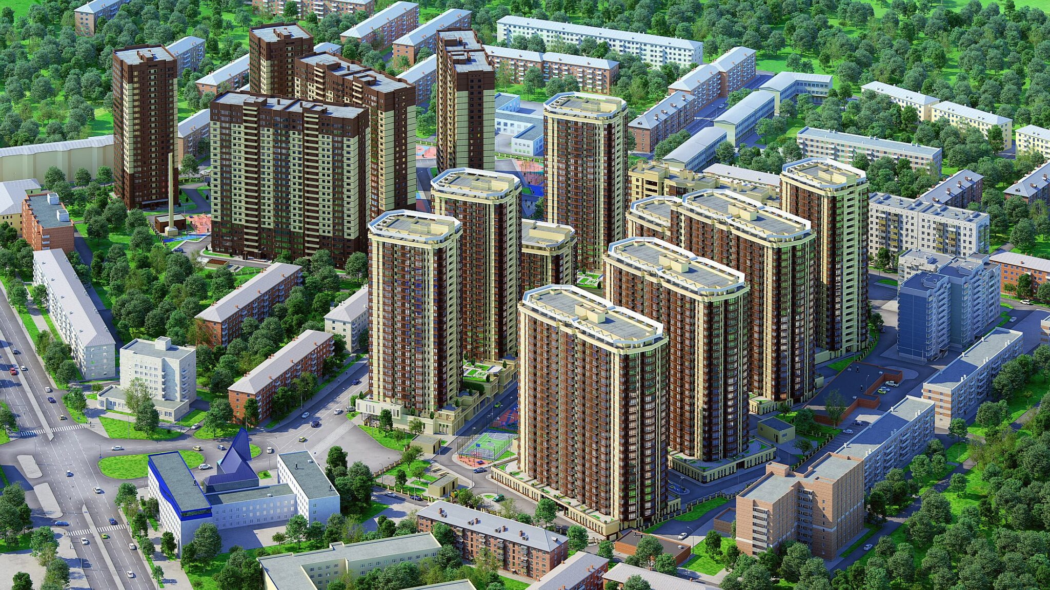 Дизайн и ремонт квартир в ЖК "Сердце Ростова 2" от застройщика "МСК" в Краснодаре