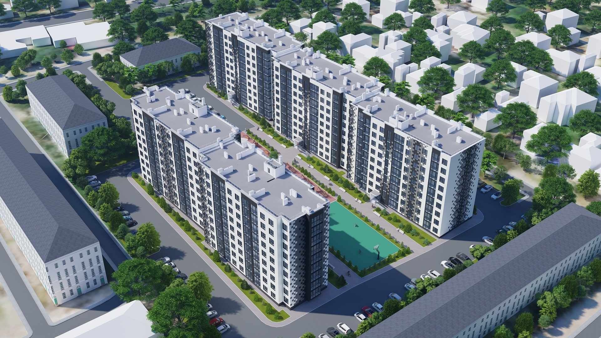 Дизайн и ремонт квартир в ЖК "Премьер" от застройщика "Юг Строй" в Краснодаре