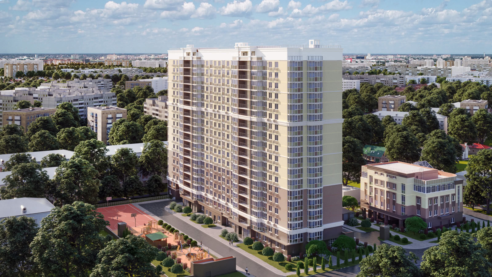 Дизайн и ремонт квартир в ЖК "Эталон" от застройщика "РСК-ДОМ" в Краснодаре